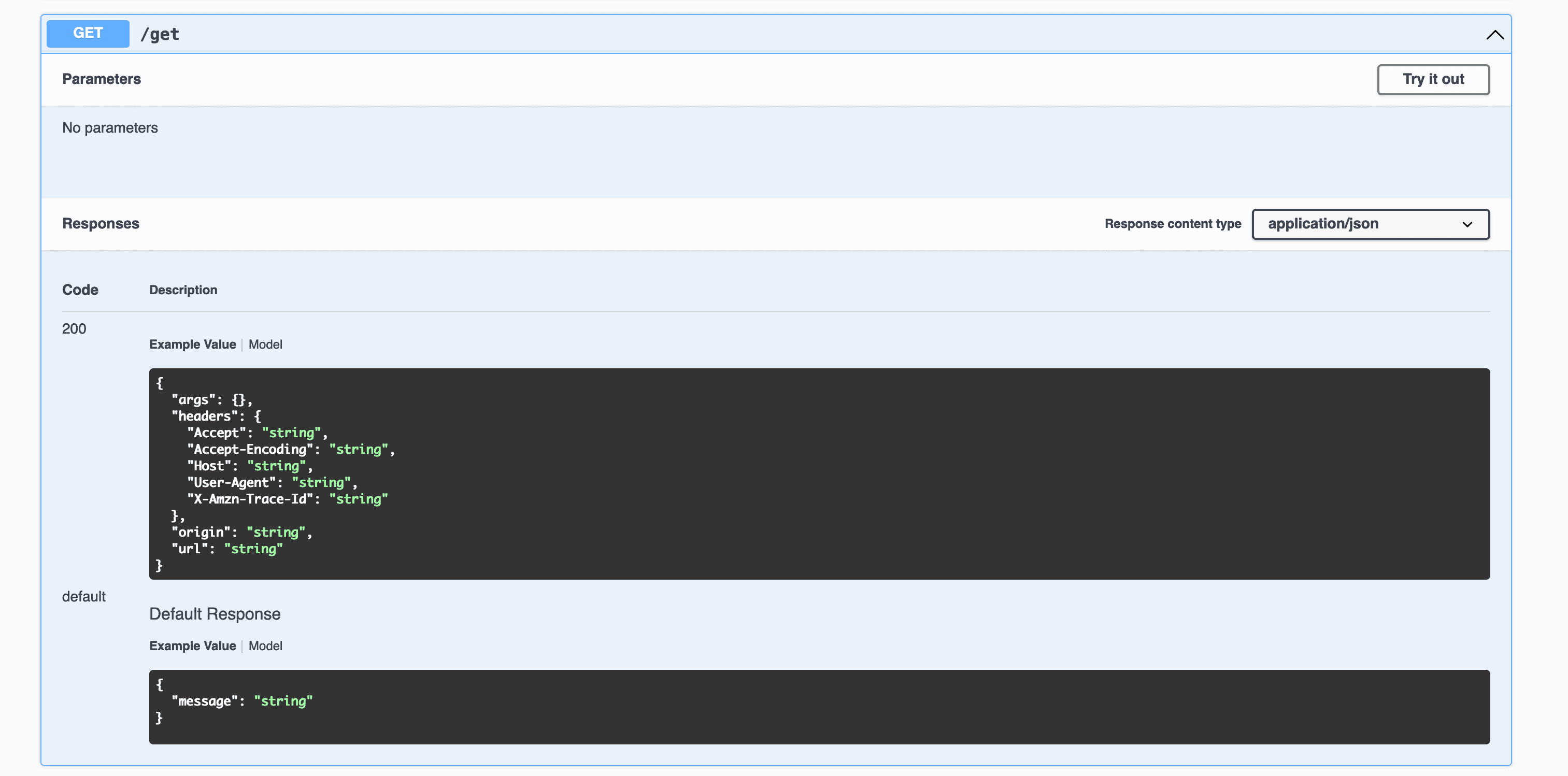Response Payload